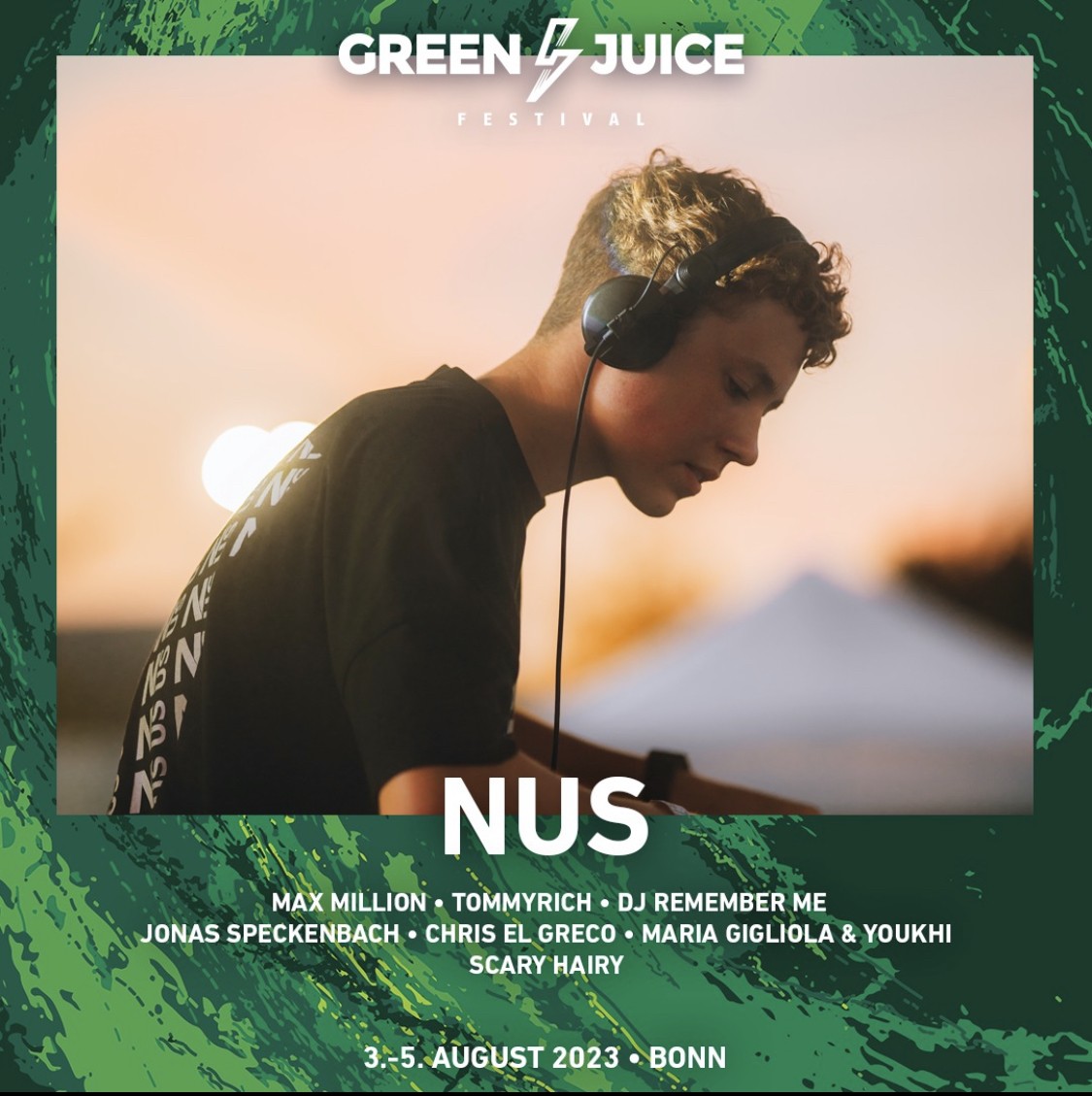 DJ NUS 1LIVE STAGE @ GREEN JUICE FESTIVAL