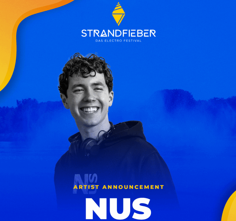 DJ NUS aus Köln/Cologne/Bonn am 30.08.2025 auf der Amphitheater Stage des Strandfieber Elektro Festivals in Goldenstedt. Melodic Techno, Tech-House, House, Progressive Rave Club Set/Mix